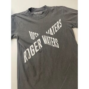 Roger Waters This Is Not A Drill 2022 Tour T-Shirt Mens Small Gray Pink Floyd
